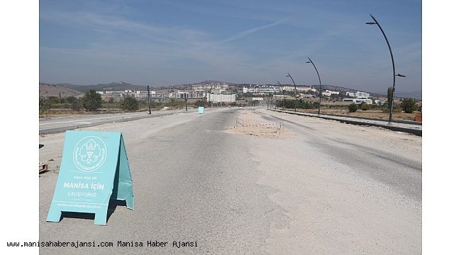 Manisa CBÜ yağmur suyu hattı tamamlandı