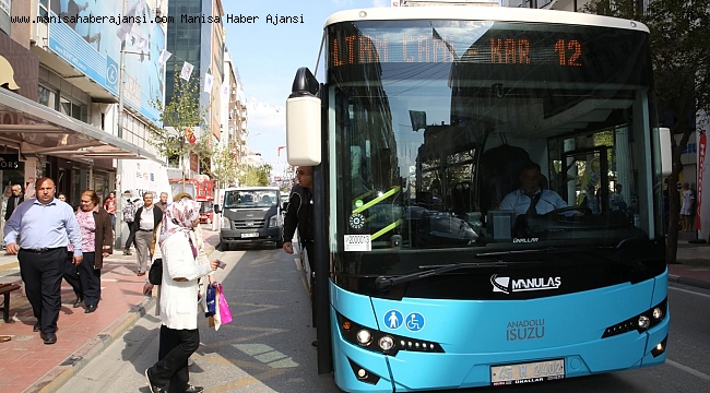 Manisa'da toplu taşımada aktarma uygulaması başladı