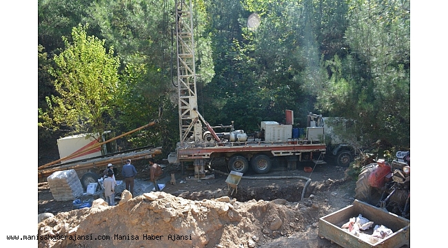 Manisa ilçelerinde yeni su kaynakları açılıyor