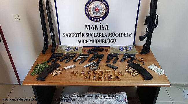 Manisa polisi uyuşturucuya göz açtırmadı