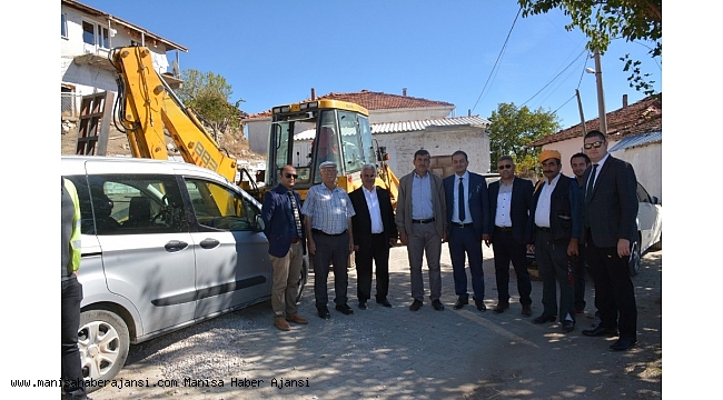 Manisa'da 154 Mahalle Projesi hız kesmiyor