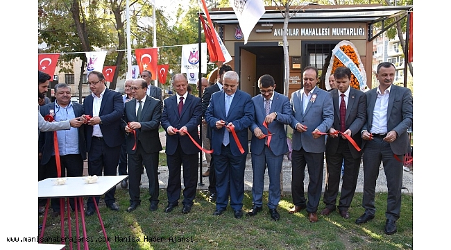 Manisa'da 3 yeni muhtarlık binası açıldı