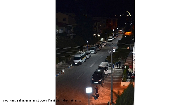 Manisa'da 75. YIL Mahallesi ışıl ışıl oldu