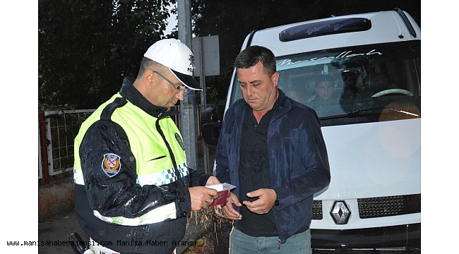 Manisa'da okul servislerine sıkı denetim