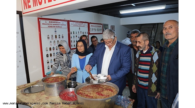 MHP Akhisar İlçe Teşkilatından aşure hayrı