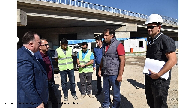 Öğretmenevi kavşağındaki çalışmalar tüm hızıyla sürüyor
