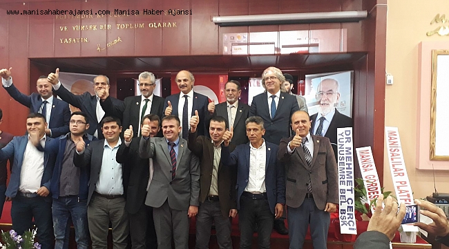 SAADET PARTİSİ YUNUSEMRE TEŞKİLATINI KURDU