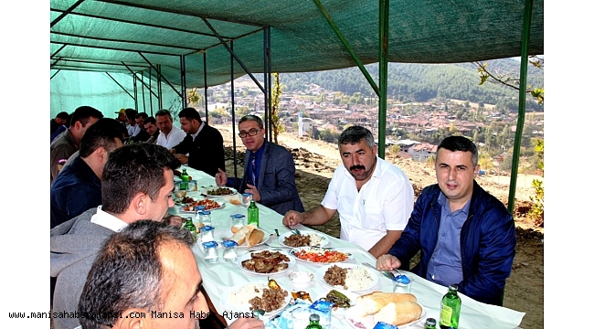 Sarıgöl protokolü Alemşahlı'da buluştu