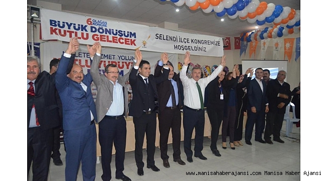 AK Parti Selendi Teşkilatında Şeref Kaçar dönemi başladı