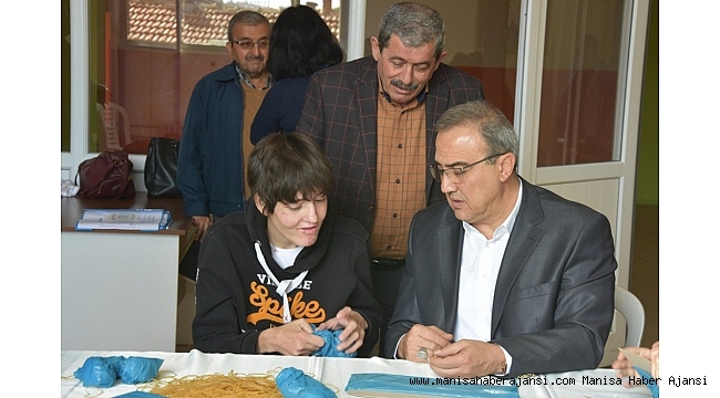 Alaşehir Belediyesinden zihinsel engelli çocuklar için sosyal proje