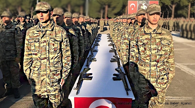Alaşehir'de acemi erler yemin etti