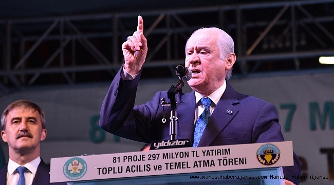 Bahçeli'den o slogana karşı uyarı