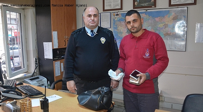 Belediye personelinden örnek davranış