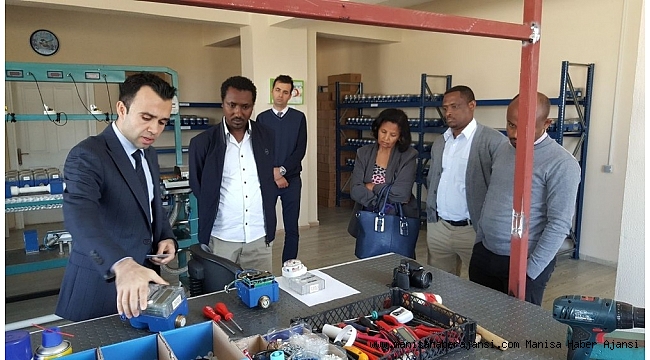 Etiyopya heyeti MASKİ'de teknik inceleme yaptı