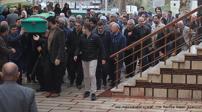 HAKKI KABAKÇIOĞLU'NUN EŞİNE SON VEDASI