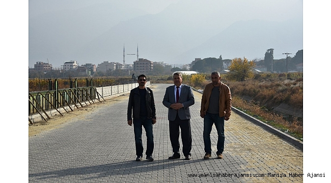 Horozköy dere boyunda kilit parke çalışması