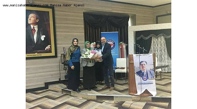 Memur Sen Kadınlar Komisyonu Başkanı Öçal Manisa'daydı
