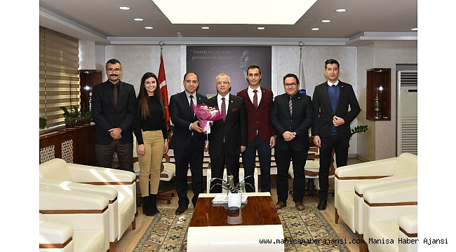 Personeli, Başkan Kayda'nın Öğretmenler Günü'nü kutladı
