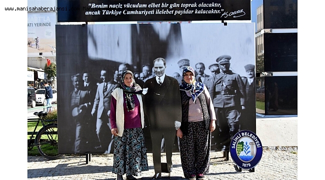 Salihli Atatürk ile buluştu