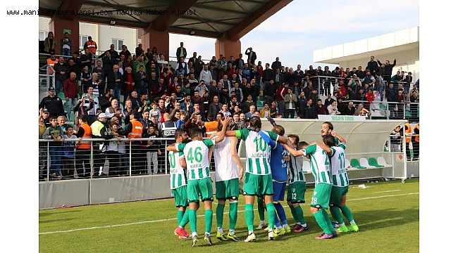 TFF 3. Lig 1. Grup: Manisa BBSK: 3- Bergama Belediyespor: 0