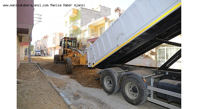 Turgutlu'da 9 sokakta değişim başladı