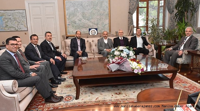 Vali Güvençer, MASİDAP heyetini ağırladı