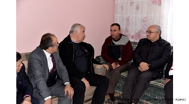 Acılı aileye taziye ziyareti