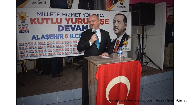 AK Parti Alaşehir 6. Olağan İlçe Kongresi yapıldı
