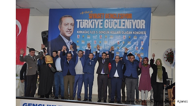 AK Parti Kırkağaç Gençlik Kolları kongresi yapıldı
