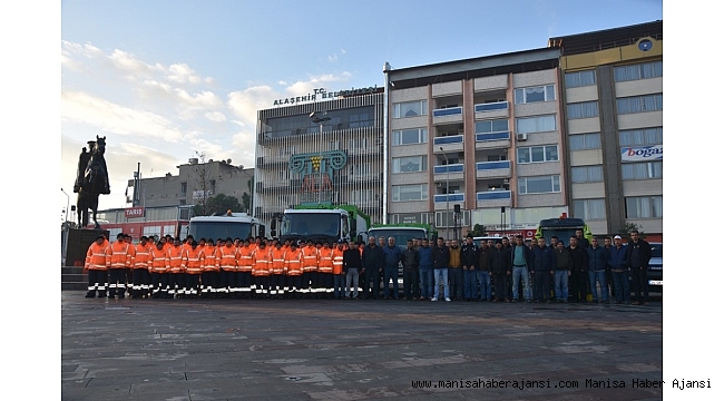 Alaşehir Belediyesi daha temiz bir kent için çalışıyor