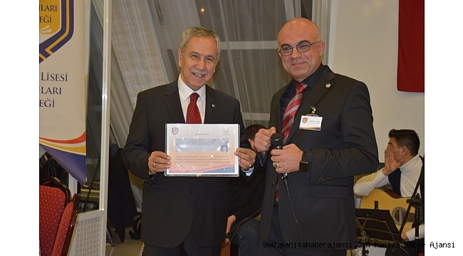 Arınç'a 52 yıl sonra lise diploması sürprizi