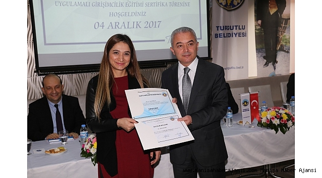 Başarılı kursiyerler sertifikalarını aldı