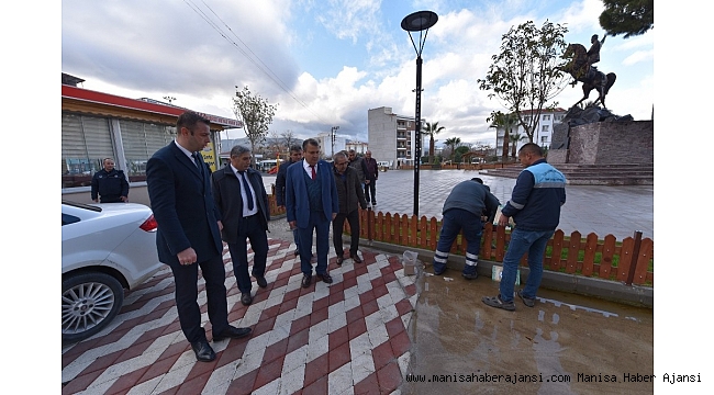 Başkan Çerçi'den Muradiye'deki çalışmalara yerinde inceleme