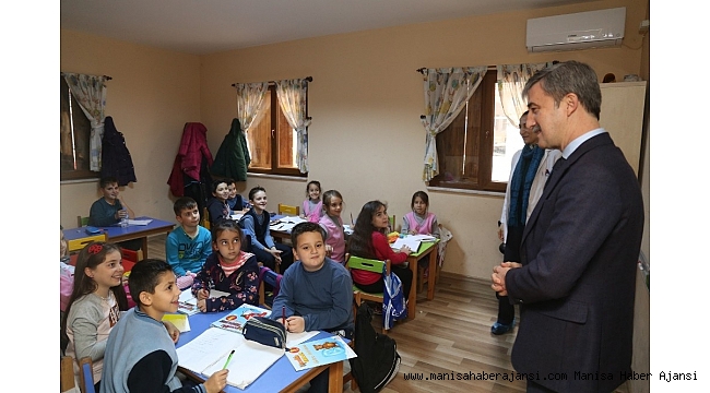 Başkan Şirin minik öğrencilerle buluştu