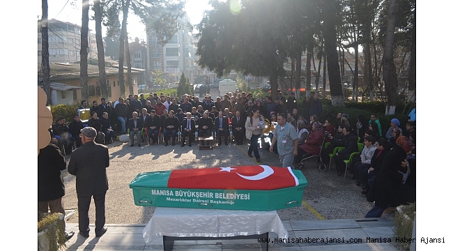 Kula'nın sevilen ambulans şoförü son yolculuğuna uğurlandı