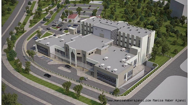 Kula'ya otel konforunda yeni hastane
