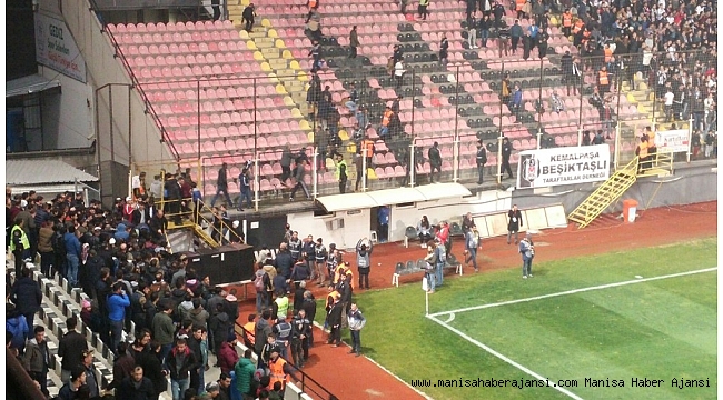 Manisaspor - Beşiktaş maçında ilginç anlar