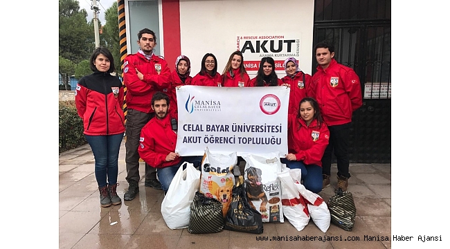 MCBÜ AKUT, sokak hayvanlarını unutmadı