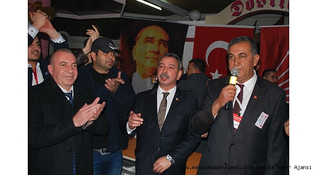 Salihli CHP'de Kocabıyık yeniden seçildi