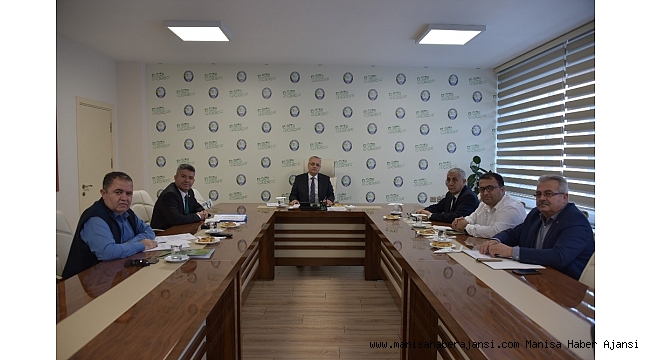 Salihli OSB'de yılın son toplantısı yapıldı