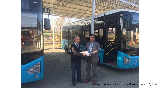 Salihli'de ayın şoförü seçildi