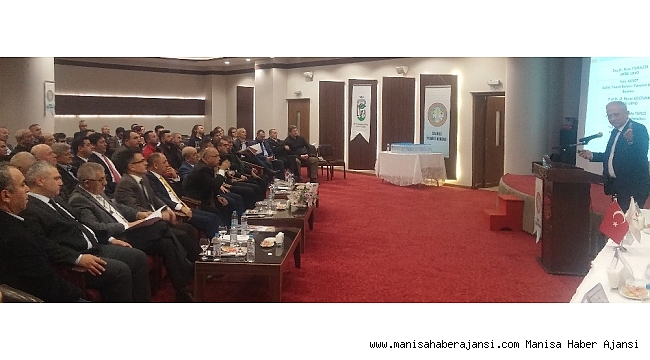 Salihli'de çekirdeksiz kuru üzüm konuşuldu