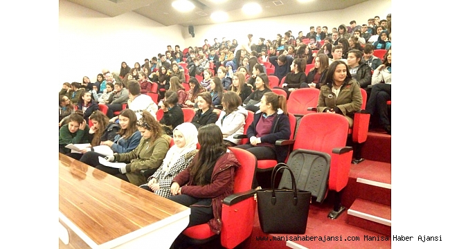 Sarıgöl'de lise öğrencilerine uyuşturucu semineri
