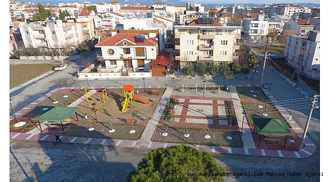 Saruhanlı Belediyesinden ilçeye yeni bir park daha