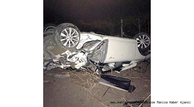 Saruhanlı'da trafik kazası: 1 ölü