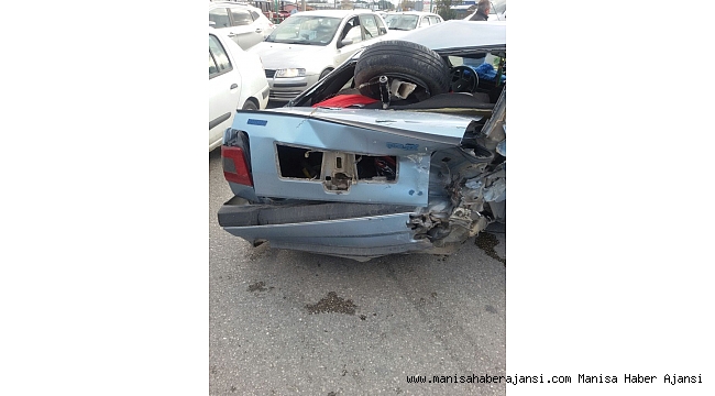 Saruhanlı'da trafik kazası: 6 yaralı