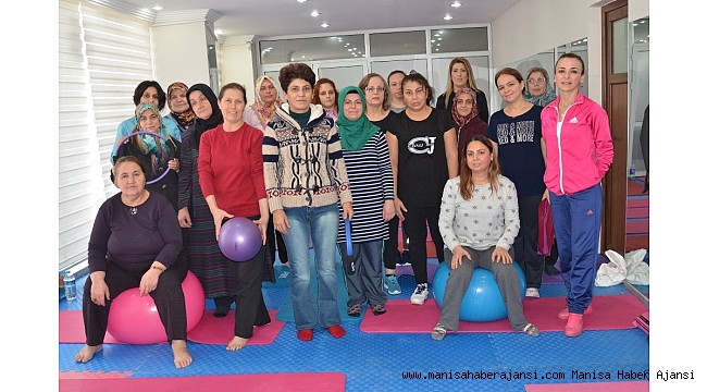 Spor yaparak 750 kilo verdiler