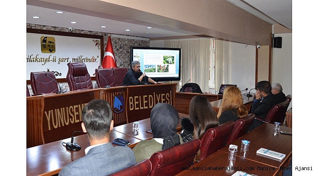 Yunusemre'de belediye personeline uyuşturucuyla mücadele semineri