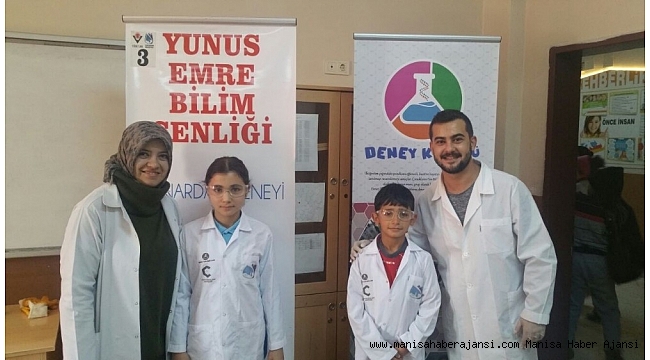 Yunusemre'de Bilim Şenliği başladı