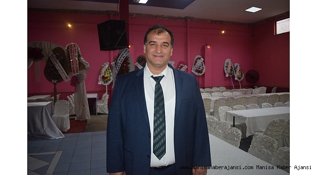 Alaşehir Pazarcılar Odası'nda Ümit Marhan'a güvenoyu